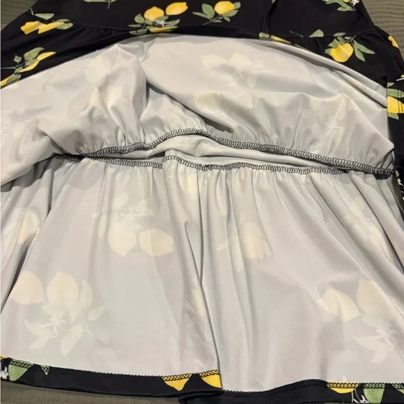 Tash + Sophie Lemon Print Midi Dress size S NWT - Picture 12 of 13